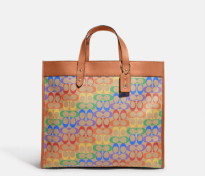 COACH Pride Collection I Rainbow Field Tote Bag #fashionstyle #handbags