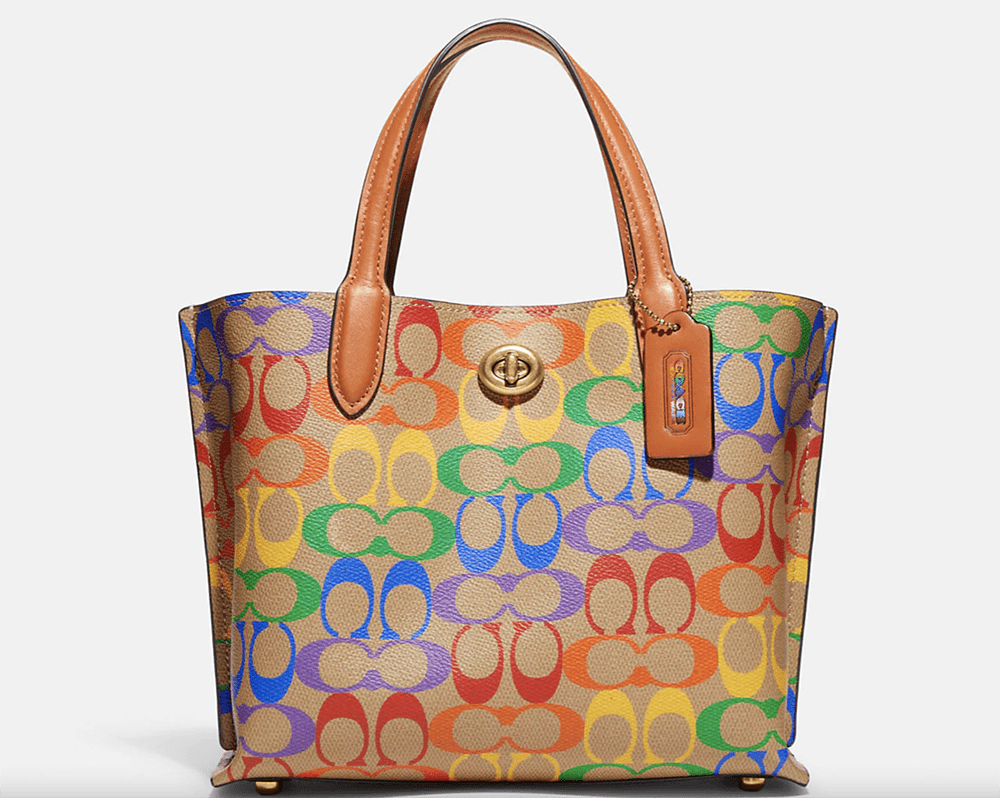 Coach Summer 2022 Pride Collection I Willow Rainbow Tote Bag #fashionstyle #ootdsyle