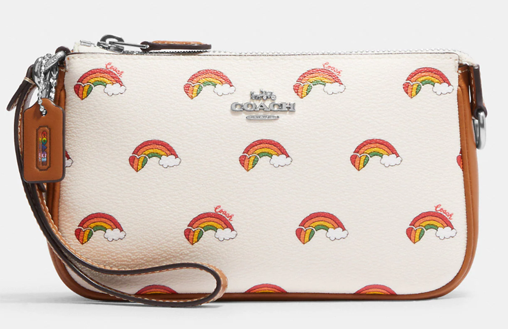 COACH Outlet Pride Collection Rainbow Wallet