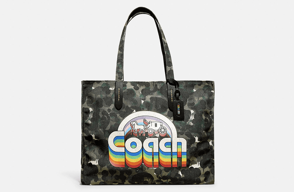 Coach Summer 2022 Pride Collection Recycled Canvas Tote Bag #ootdstyle #fashionstyle