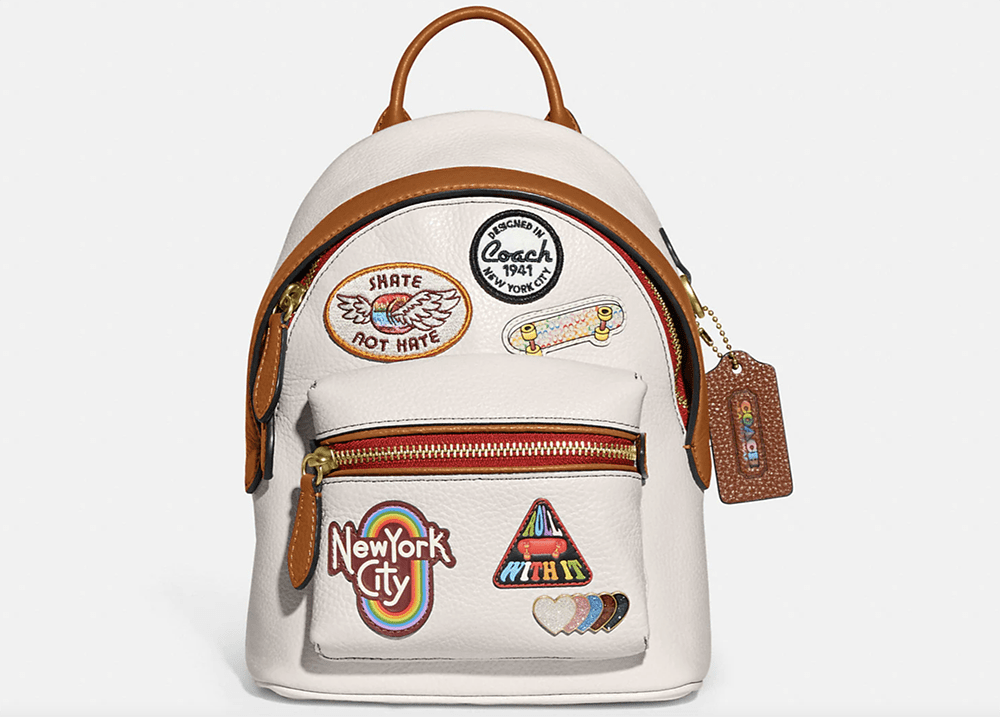 Coach Pride Collection Camp Patch Backpack