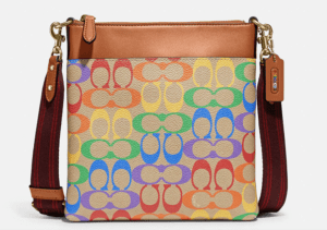 COACH Pride Collection I Kitt Messenger Bag in Rainbow Signature Canvas #ootdstyle #summerstyle