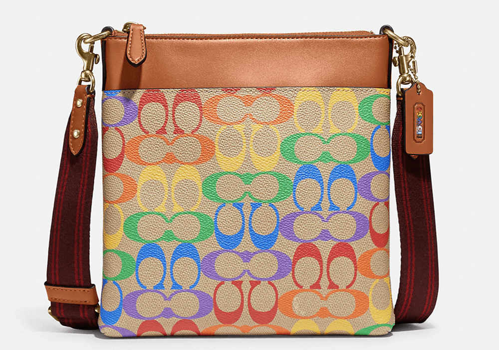 Coach Summer 2022 Pride Collection I Kitt Messenger Bag in Rainbow Signature Canvas #ootdstyle #summerstyle