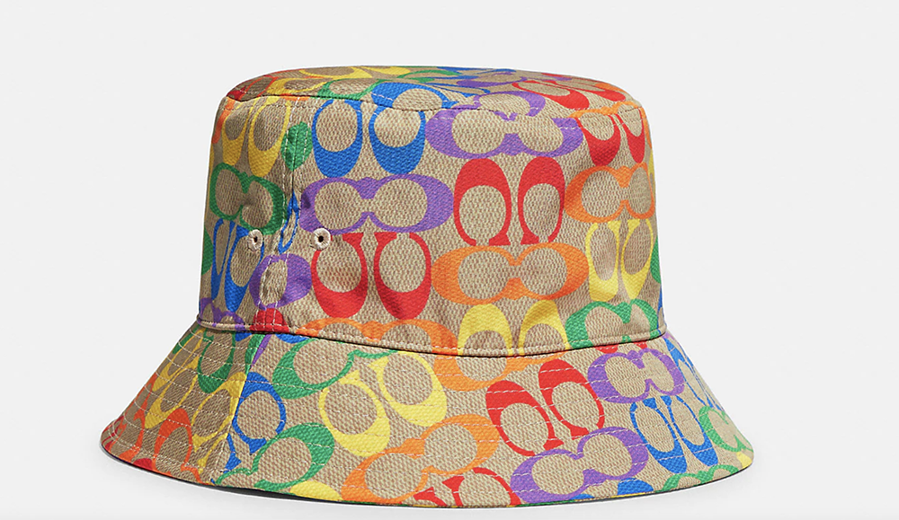COACH Pride Collection I Rainbow Signature Canvas Bucket Hat #fashionstyle #ootdstyle