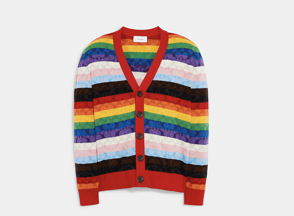 COACH Pride Collection Rainbow Sweater #ootdstyle #fashionstyle