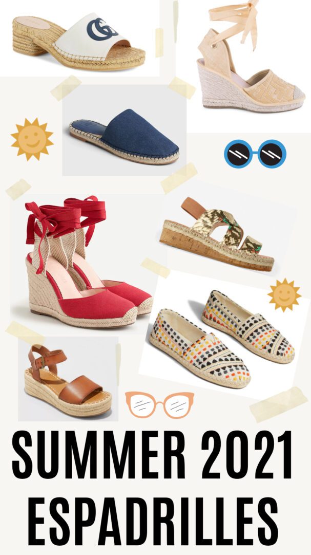 Summer 2021 Espadrilles for Every Budget I DreaminLace.com #summerstyle #shoeaddict