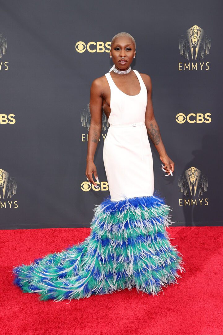 Best 2021 Emmys Fashion Moments I Cynthia Erivo in Louis Vuitton #fashionstyle