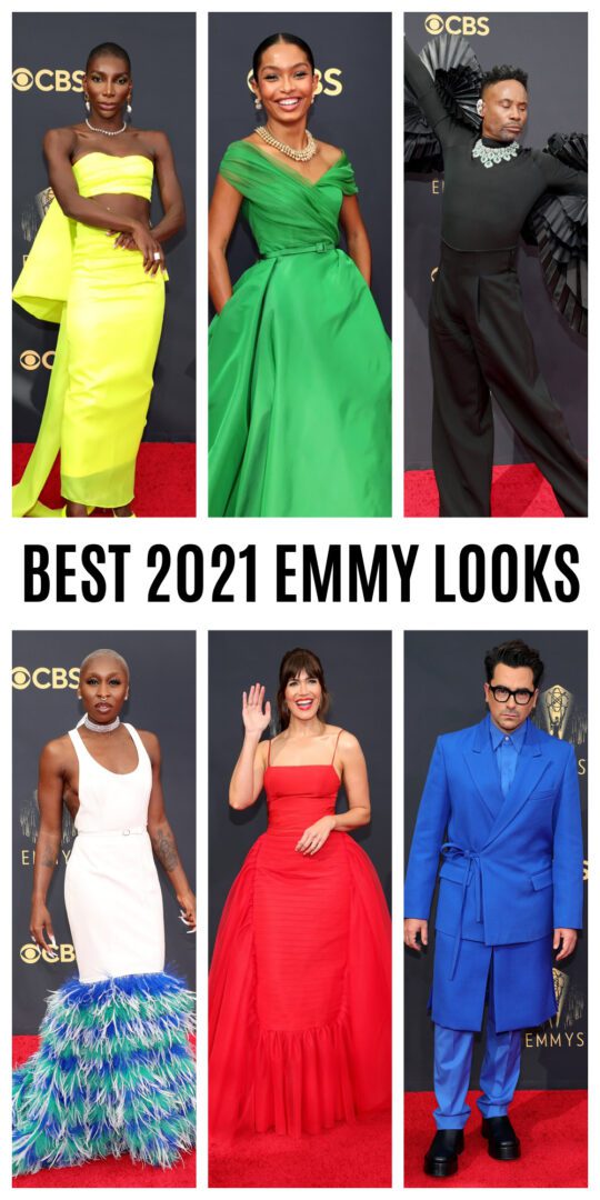 Best 2021 Emmys Fashion Moments from Television's biggest red carpet event of the year!