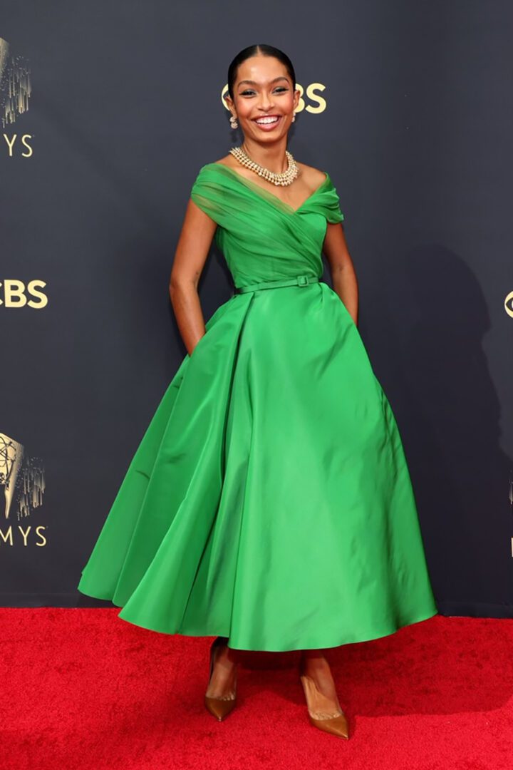 Best 2021 Emmys Fashion Moments I Yara Shahidi in Dior Haute Couture #fashionstyle