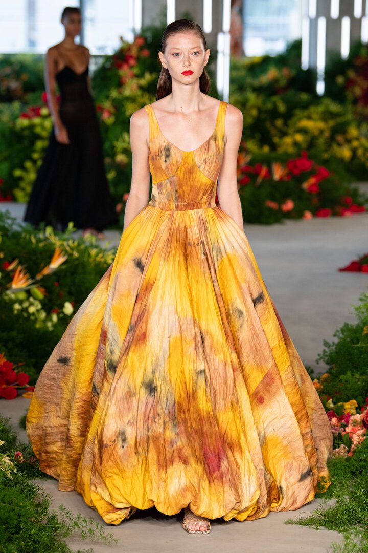 Best NYFW Spring 2022 Looks I Jason Wu Collection Yellow Ballgown