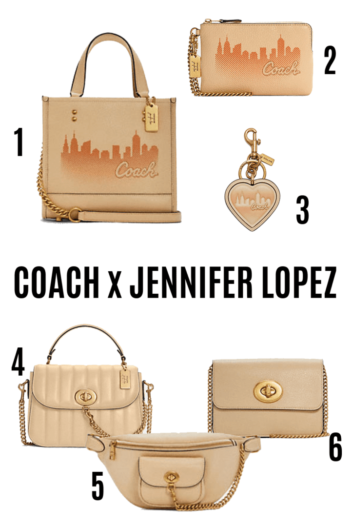 COACH Jennifer Lopez Collection I NYC Skyline Handbags