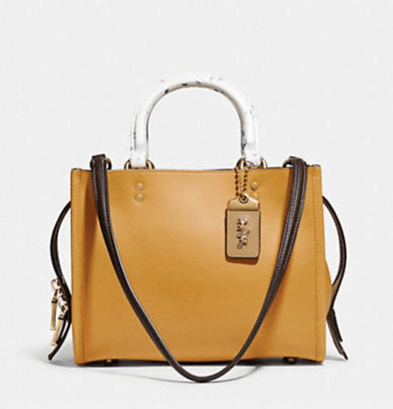 COACH Rogue 25 Top Handle Bag I DreaminLace.com #fashionstyle #styleinspo