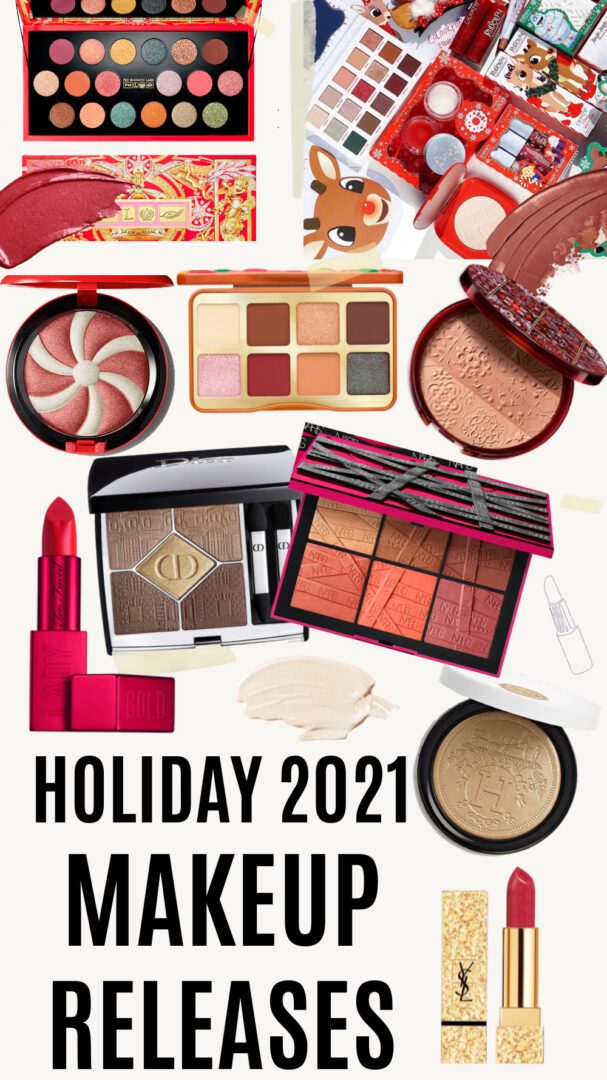 Holiday 2021 Makeup Releases I DreaminLace.com #holidaymakeup #giftsforher