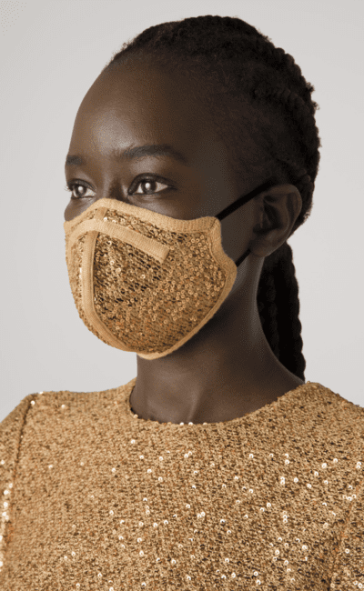 $20 Sequined St John Face Masks to Complete Your Holiday Party Outfit