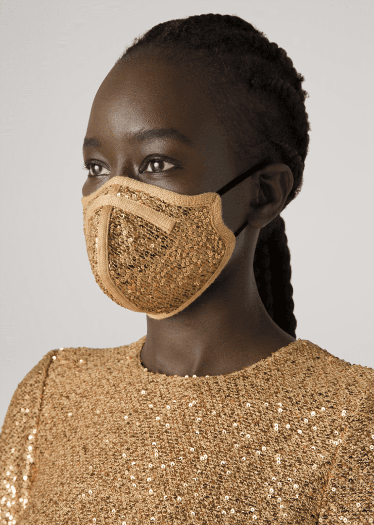 2021 Sequin St John Face Masks that Make the Perfect Holiday Party Outfit Addition