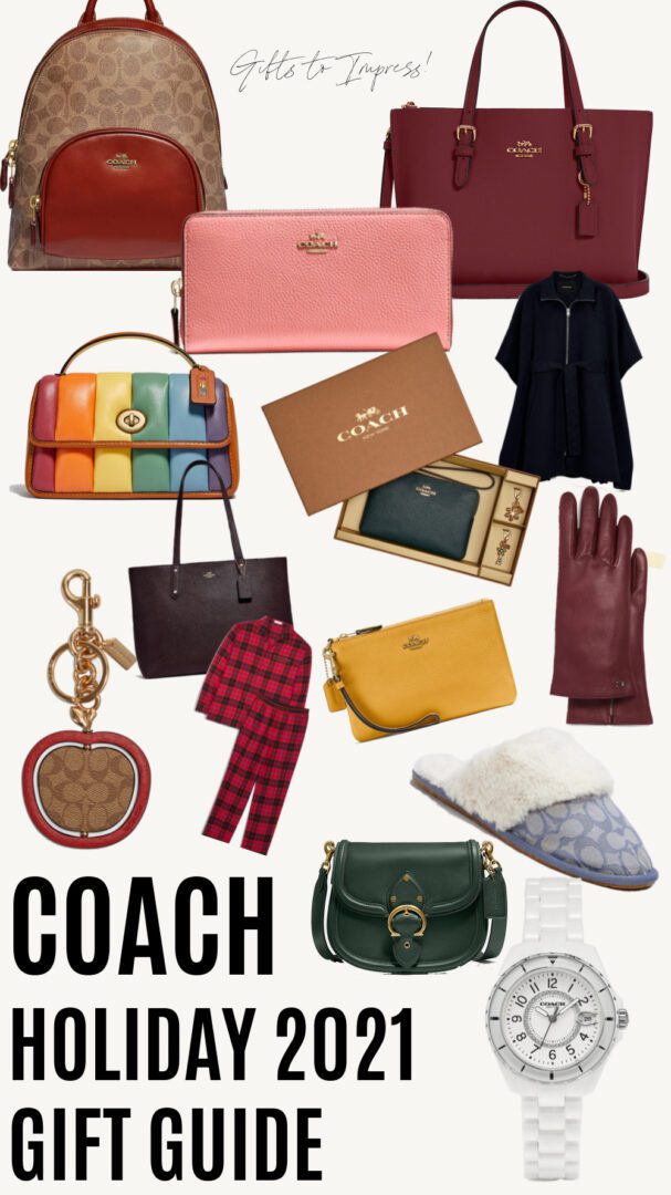 Coach Holiday 2021 Gift Ideas for Every Budget - Big or Small! #Fashionstyle #giftideas
