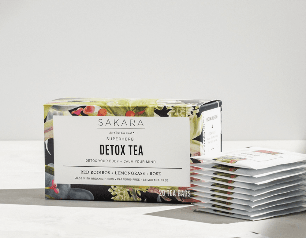 Best Sakara Products I Detox Tea for Improved Digestive and Immune Health #wellness