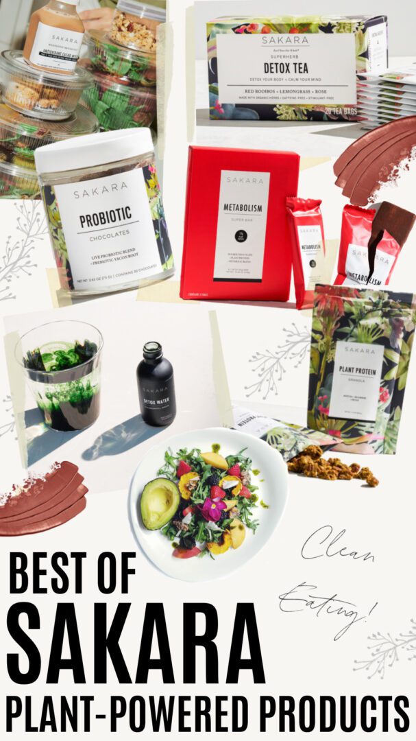 The Best Sakara Products to Boost Your Metabolism, Detox and Improve Your Overall Health I DreaminLace.com #wellness #plantbased