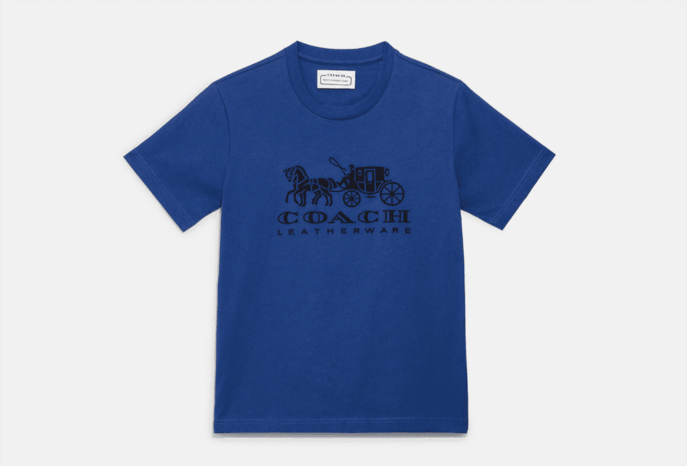 COACH Horse and Carriage Collection I Crewneck T-Shirt in Organic Cotton #ootdstyle #fashionstyle
