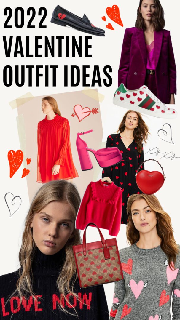 2022 Valentine's Day Outfit Ideas I Dreaminlace.com #fashionstyle #outfitideas #ootdstyle