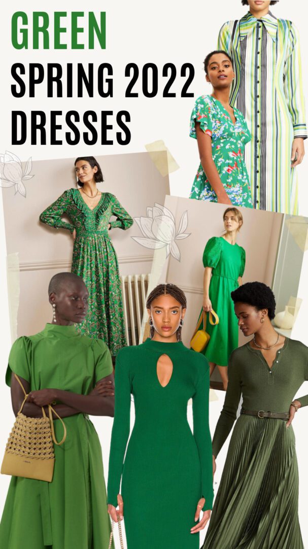 Green Spring 2022 Dresses for Every Budget I DreaminLace.com #fashionstyle #ootdstyle