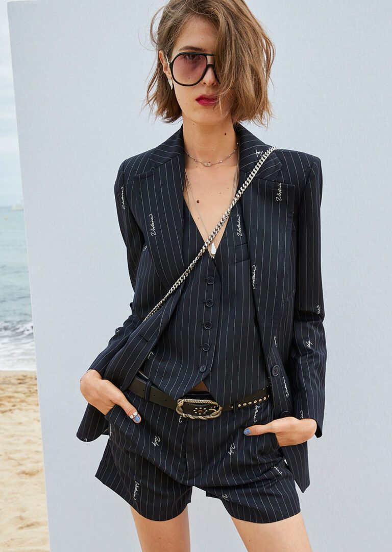 Zadig Voltaire Spring 2022 Collection I Pinstripe Blazer #fashionstyle #springoutfit #ootdstyle