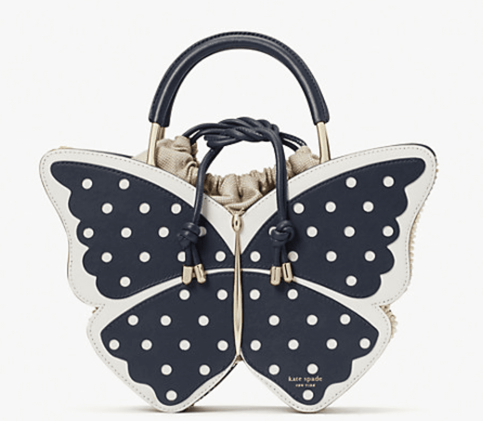 Kate Spade Spring 2022 Collection I 3D Butterfly Handbag #fashionstyle #springoutfit