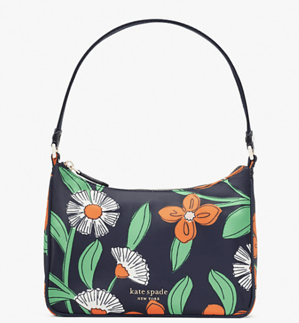 Kate Spade Spring 2022 Collection I Daisy Vines Print Handbag #ootdstyle #springoutfit