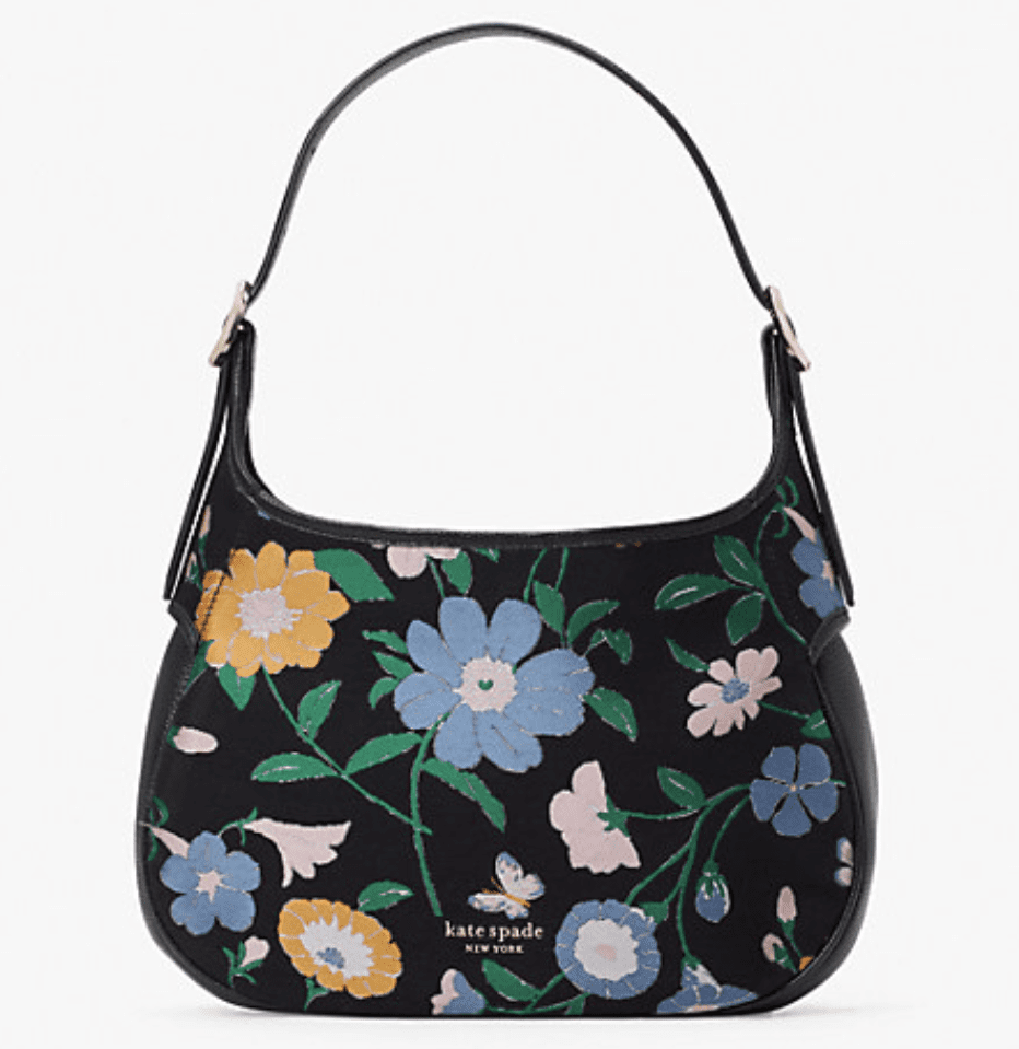 Kate Spade Spring 2022 Collection Floral Garden Print Handbag #ootdstyle #fashionstyle 