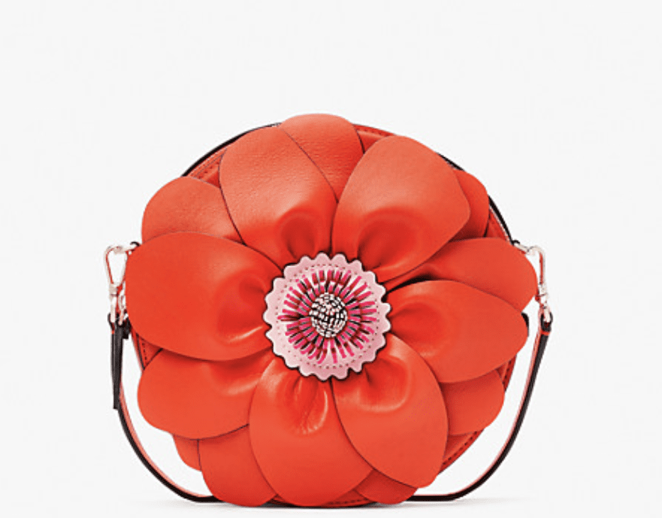 Kate Spade Spring 2022 Collection I 3D Floral Petal Handbag