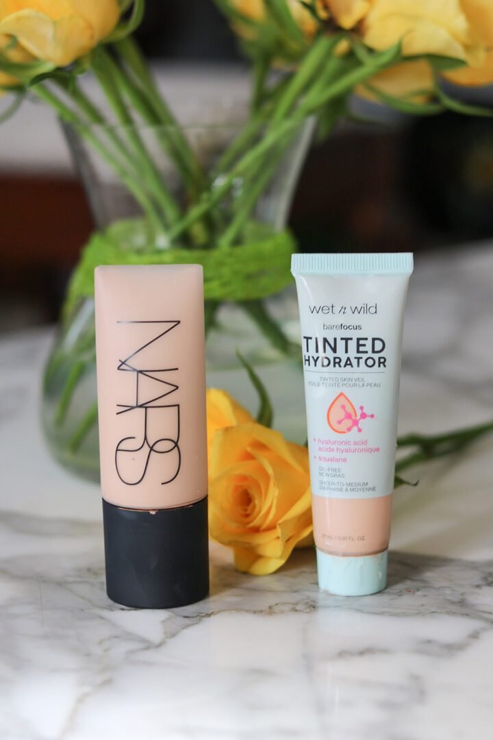 Most Repurchased Makeup Products I NARS Soft Matte Foundaton and Wet n Wild Tinted Hydrator #makeupaddict #beautyblog #beautyroutine