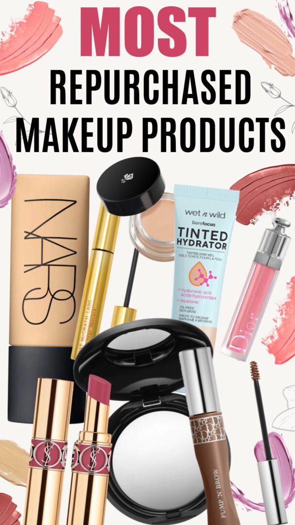 Most Repurchased Makeup Products I DreaminLace.com #makeupaddict #beautyblog #makeuproutine