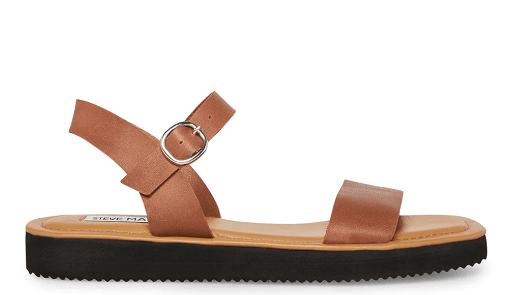 Steve Madden Spring 2022 I Classic Brown Sandal #fashionstyle #shoeaddict #springoutfit