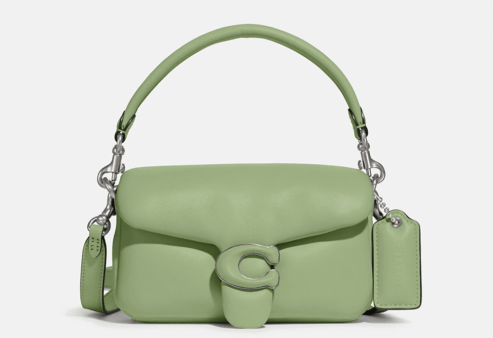 2022 Mother's Day Gift Ideas I COACH mint green pillow tabby handbag #handbags #springstyle #ootdstyle #springoutfit