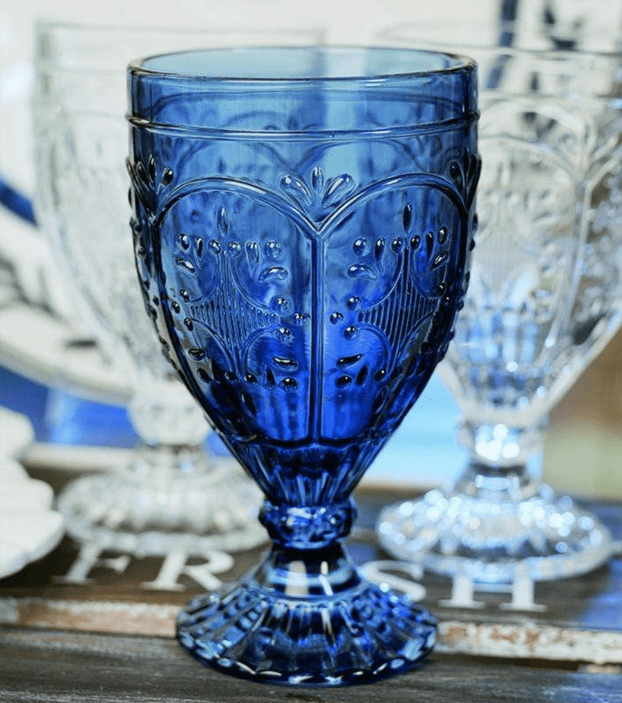 Summer 2022 Wedding Gift ideas I Trestle Goblet Glassware Set from Fitz and Floyd #giftideas #weddinggiftac
