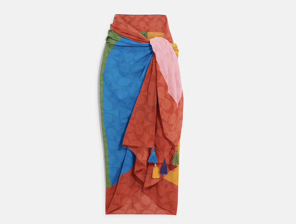 COACH Pride Collection Rainbow Sarong #ootdstyle #fashionstyle