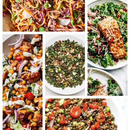Satisfying Summer Salad Recipes I DreaminLace.com #summerrecipes #saladrecipes