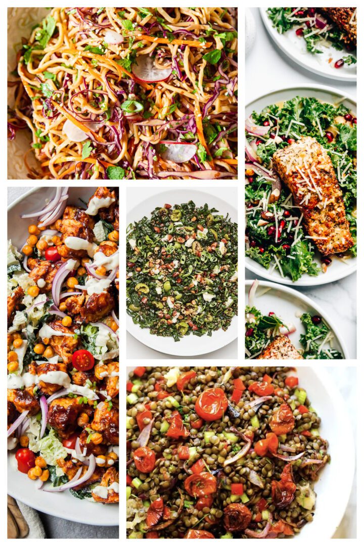 Satisfying Summer Salad Recipes I DreaminLace.com #summerrecipes #saladrecipes