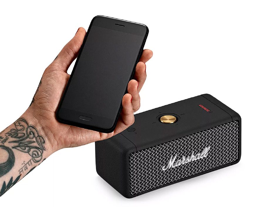 Fathers Day 2022 Gifts I Marshall Emberton Portable Bluetooth Speaker