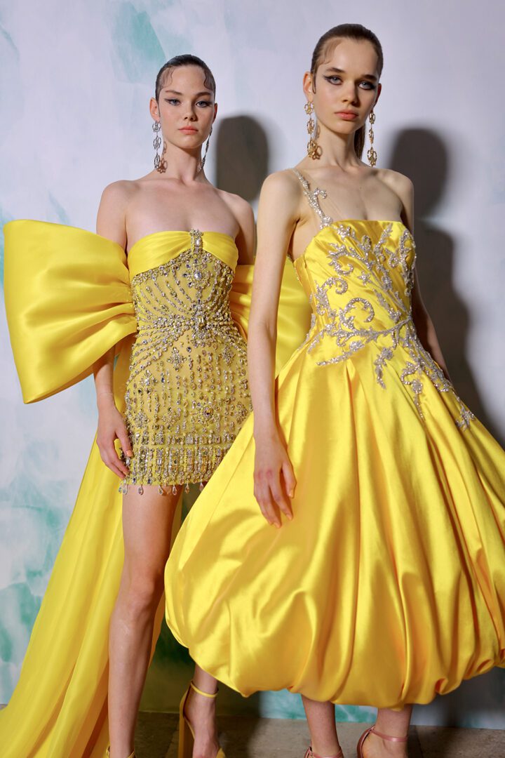 Georges Hobeika Fall 2022 Couture Collection I Dreaminlace.com #couturedress #fashionstyle