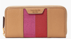 Kate Spade Fall 2022 Style Favorites I Racing Stripe Continental Wallet #fashionstyle #ootdstyle