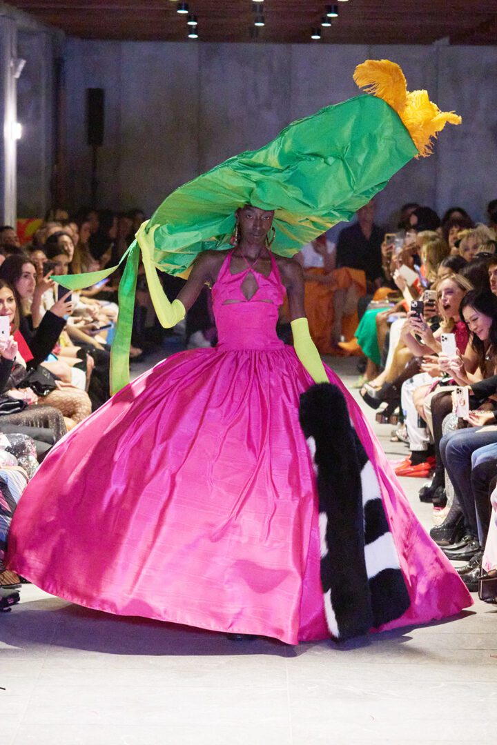 Best NYFW Spring 2023 Looks I Christian Cowan Pink Gown #fashionstyle #ootdstyle