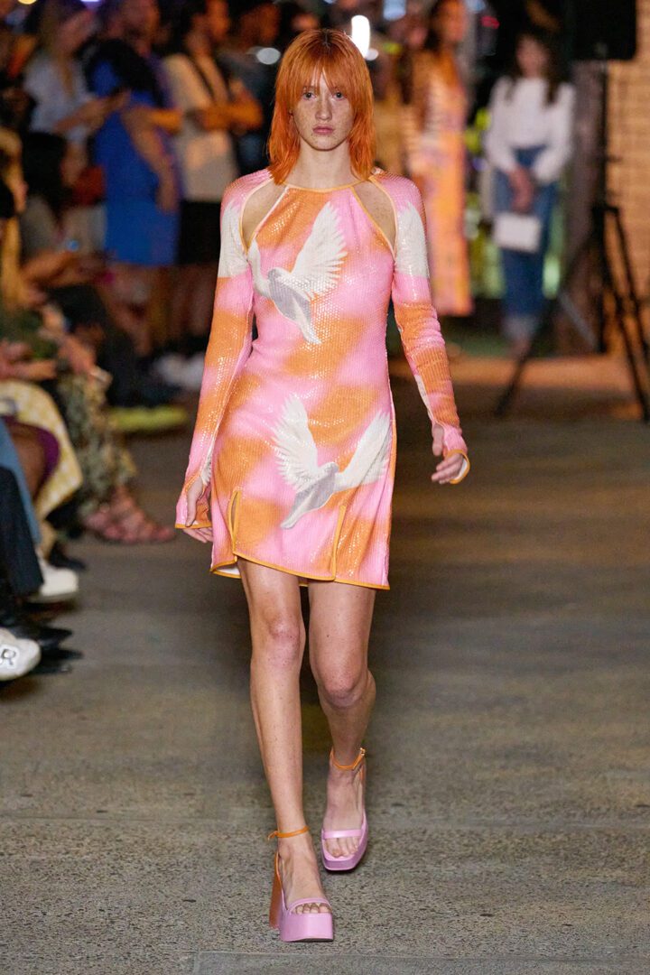 Best NYFW Spring 2023 Looks I Private Policy Y2K tie-dye sundress #fashionstyle