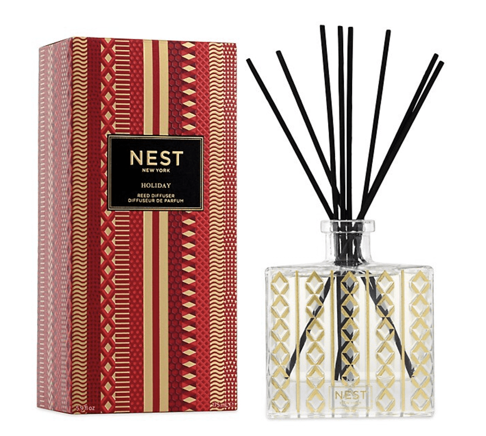 2022 Hostess Gift Ideas I Nest Holiday Reed Oil Diffuser