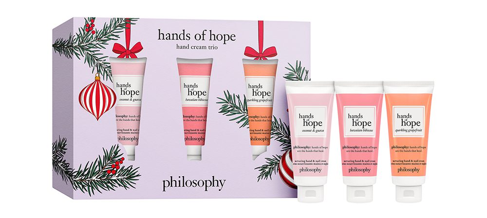 2022 Hostess Gift Ideas I Philosophy Hand Cream Gift Set