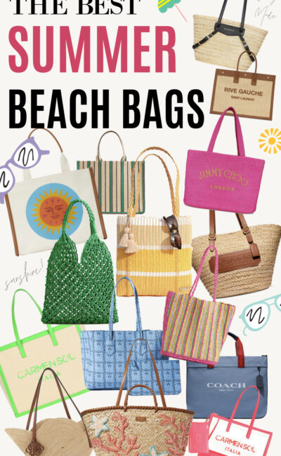 Summer 2023 Beach Bags for Vacay and Sunny Days
