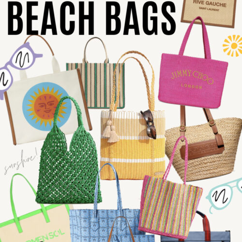 Finish off your summer 2023 outfit with one of the best beach bags of the season!