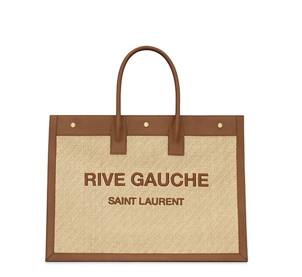 Best Summer 2023 Beach Bags I Saint Laurent Rive Gauche