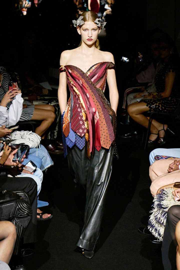 Best Fall 2023 Couture Looks I Jean Paul Gaultier tie gown