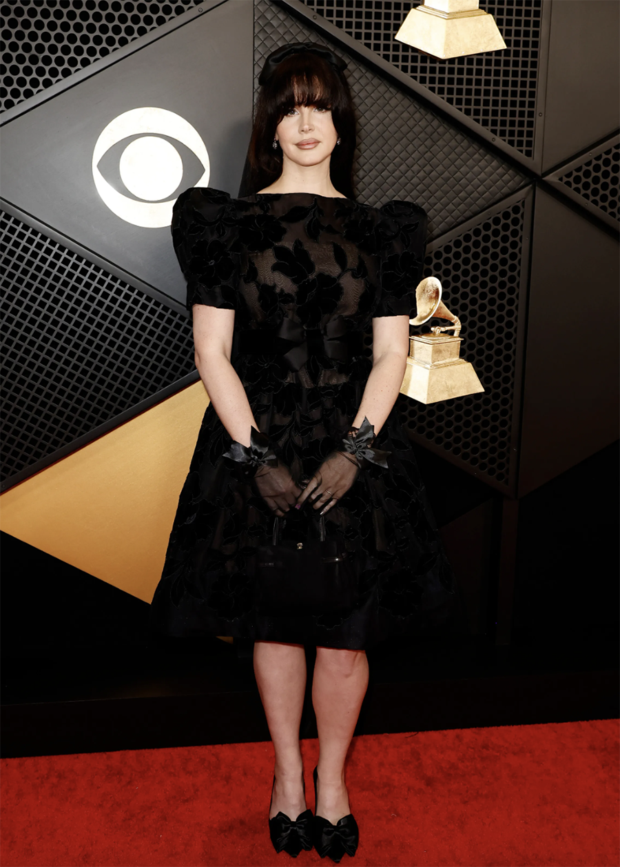 2024 Grammys Fashion I Lana del Ray in vintage gown